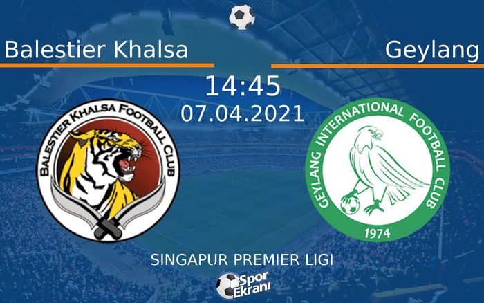 07 Nisan 2021 Balestier Khalsa vs Geylang maçı Hangi Kanalda Saat Kaçta Yayınlanacak? 07 Nisan 2021 Balestier Khalsa vs Geylang maçı Hangi Kanalda Saat Kaçta Yayınlanacak?