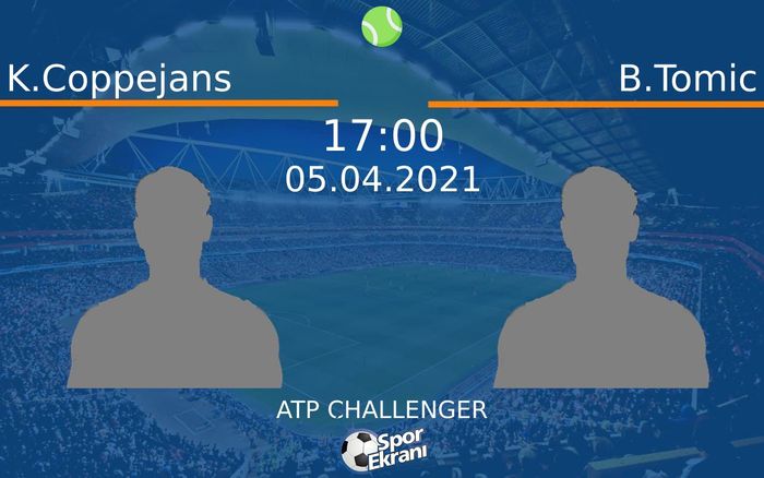 05 Nisan 2021 K.Coppejans vs B.Tomic maçı Hangi Kanalda Saat Kaçta Yayınlanacak? 05 Nisan 2021 K.Coppejans vs B.Tomic maçı Hangi Kanalda Saat Kaçta Yayınlanacak?