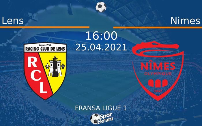 25 Nisan 2021 Lens vs Nimes maçı Hangi Kanalda Saat Kaçta Yayınlanacak? 25 Nisan 2021 Lens vs Nimes maçı Hangi Kanalda Saat Kaçta Yayınlanacak?