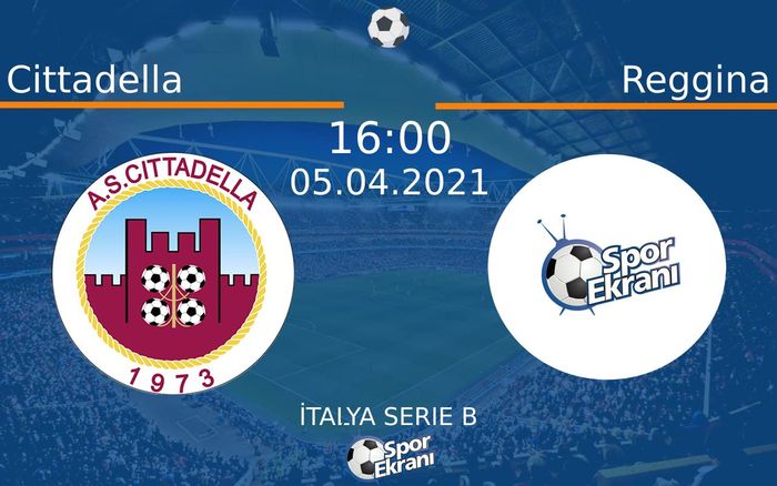 05 Nisan 2021 Cittadella vs Reggina maçı Hangi Kanalda Saat Kaçta Yayınlanacak? 05 Nisan 2021 Cittadella vs Reggina maçı Hangi Kanalda Saat Kaçta Yayınlanacak?
