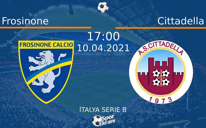 10 Nisan 2021 Frosinone vs Cittadella maçı Hangi Kanalda Saat Kaçta Yayınlanacak? 10 Nisan 2021 Frosinone vs Cittadella maçı Hangi Kanalda Saat Kaçta Yayınlanacak?