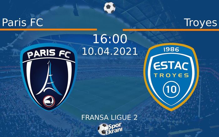 10 Nisan 2021 Paris FC vs Troyes maçı Hangi Kanalda Saat Kaçta Yayınlanacak? 10 Nisan 2021 Paris FC vs Troyes maçı Hangi Kanalda Saat Kaçta Yayınlanacak?