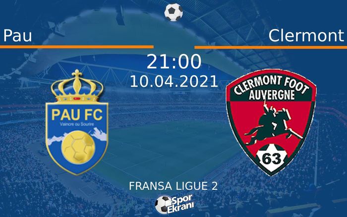 10 Nisan 2021 Pau vs Clermont maçı Hangi Kanalda Saat Kaçta Yayınlanacak? 10 Nisan 2021 Pau vs Clermont maçı Hangi Kanalda Saat Kaçta Yayınlanacak?