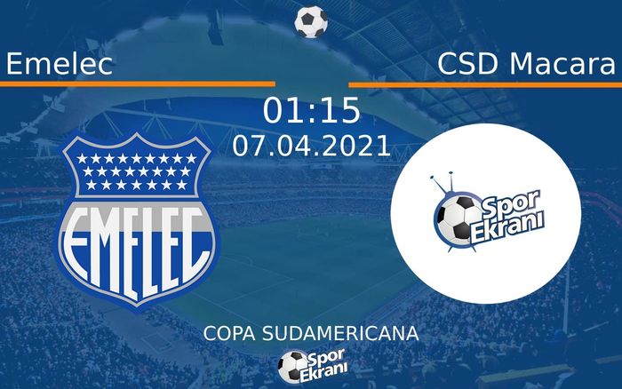 07 Nisan 2021 Emelec vs CSD Macara maçı Hangi Kanalda Saat Kaçta Yayınlanacak? 07 Nisan 2021 Emelec vs CSD Macara maçı Hangi Kanalda Saat Kaçta Yayınlanacak?