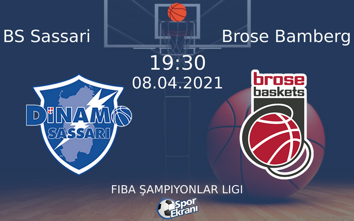 08 Nisan 2021 BS Sassari vs Brose Bamberg maçı Hangi Kanalda Saat Kaçta Yayınlanacak? 08 Nisan 2021 BS Sassari vs Brose Bamberg maçı Hangi Kanalda Saat Kaçta Yayınlanacak?