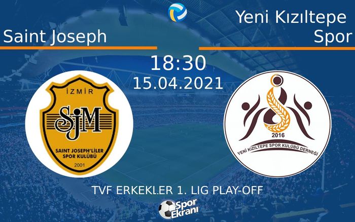 15 Nisan 2021 Saint Joseph vs Yeni Kızıltepe Spor maçı Hangi Kanalda Saat Kaçta Yayınlanacak? 15 Nisan 2021 Saint Joseph vs Yeni Kızıltepe Spor maçı Hangi Kanalda Saat Kaçta Yayınlanacak?