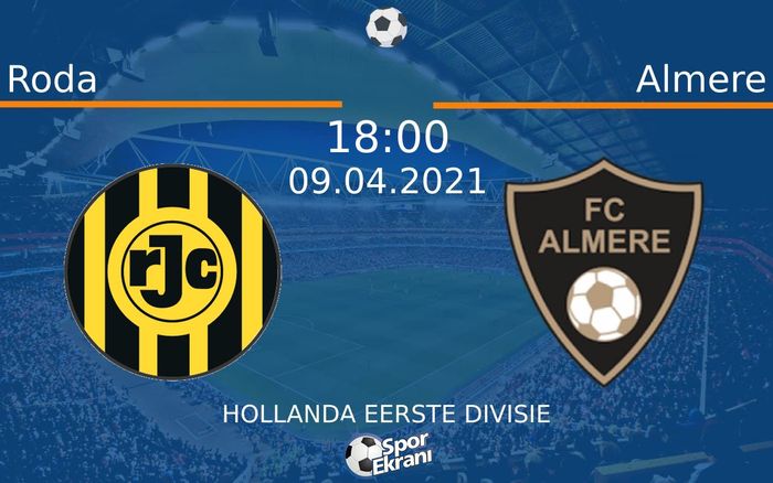 09 Nisan 2021 Roda vs Almere maçı Hangi Kanalda Saat Kaçta Yayınlanacak? 09 Nisan 2021 Roda vs Almere maçı Hangi Kanalda Saat Kaçta Yayınlanacak?