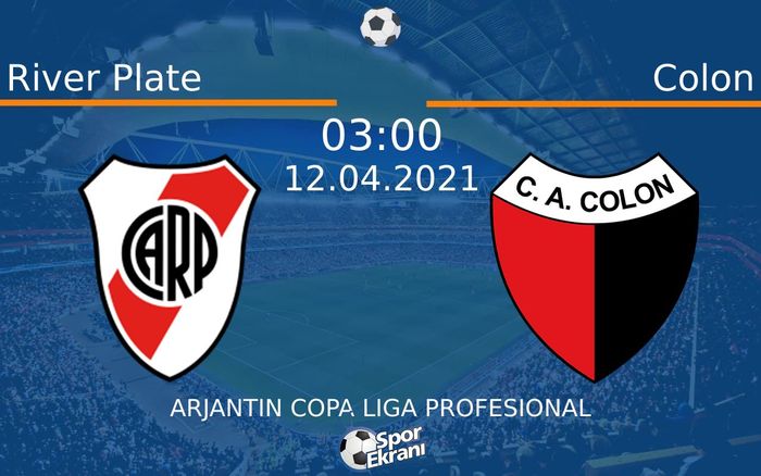 12 Nisan 2021 River Plate vs Colon maçı Hangi Kanalda Saat Kaçta Yayınlanacak? 12 Nisan 2021 River Plate vs Colon maçı Hangi Kanalda Saat Kaçta Yayınlanacak?