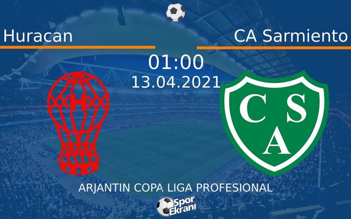 13 Nisan 2021 Huracan vs CA Sarmiento maçı Hangi Kanalda Saat Kaçta Yayınlanacak? 13 Nisan 2021 Huracan vs CA Sarmiento maçı Hangi Kanalda Saat Kaçta Yayınlanacak?