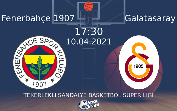 10 Nisan 2021 Fenerbahçe 1907 vs Galatasaray maçı Hangi Kanalda Saat Kaçta Yayınlanacak? 10 Nisan 2021 Fenerbahçe 1907 vs Galatasaray maçı Hangi Kanalda Saat Kaçta Yayınlanacak?