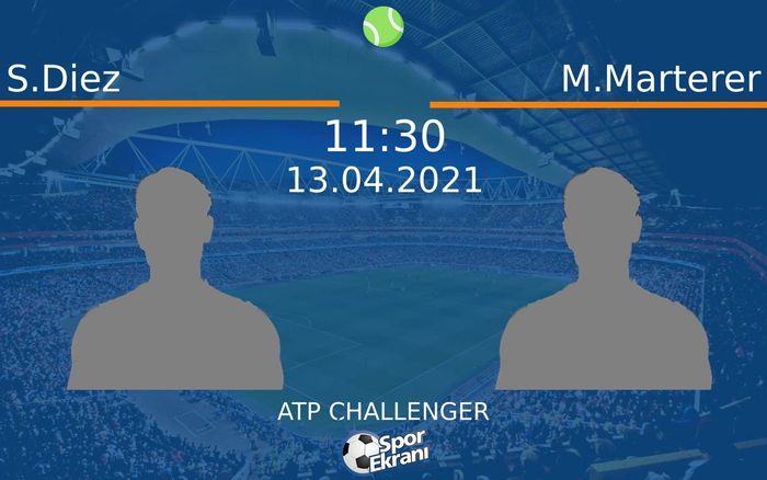 13 Nisan 2021 S.Diez vs M.Marterer maçı Hangi Kanalda Saat Kaçta Yayınlanacak? 13 Nisan 2021 S.Diez vs M.Marterer maçı Hangi Kanalda Saat Kaçta Yayınlanacak?