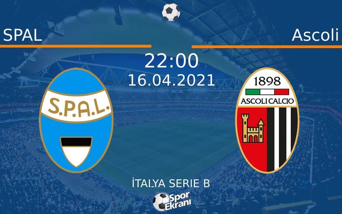 16 Nisan 2021 SPAL vs Ascoli maçı Hangi Kanalda Saat Kaçta Yayınlanacak? 16 Nisan 2021 SPAL vs Ascoli maçı Hangi Kanalda Saat Kaçta Yayınlanacak?