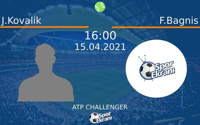 15 Nisan 2021 J.Kovalik vs F.Bagnis maçı Hangi Kanalda Saat Kaçta Yayınlanacak? 15 Nisan 2021 J.Kovalik vs F.Bagnis maçı Hangi Kanalda Saat Kaçta Yayınlanacak?