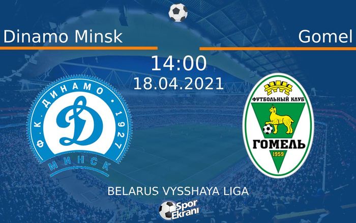 18 Nisan 2021 Dinamo Minsk vs Gomel maçı Hangi Kanalda Saat Kaçta Yayınlanacak? 18 Nisan 2021 Dinamo Minsk vs Gomel maçı Hangi Kanalda Saat Kaçta Yayınlanacak?
