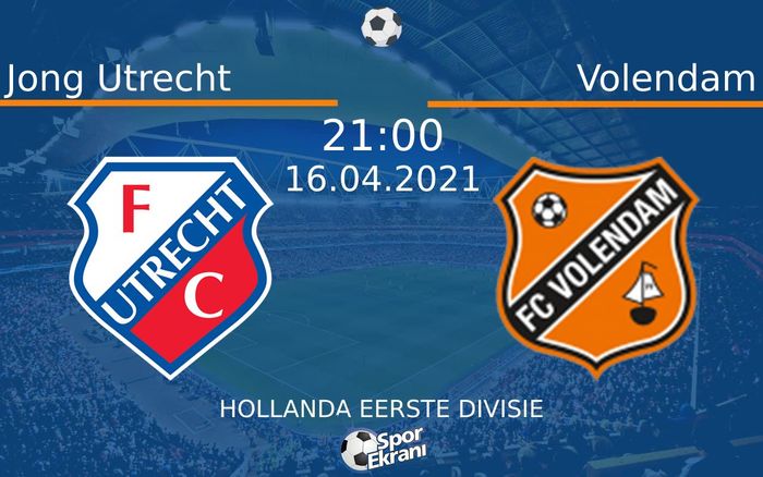 16 Nisan 2021 Jong Utrecht vs Volendam maçı Hangi Kanalda Saat Kaçta Yayınlanacak? 16 Nisan 2021 Jong Utrecht vs Volendam maçı Hangi Kanalda Saat Kaçta Yayınlanacak?