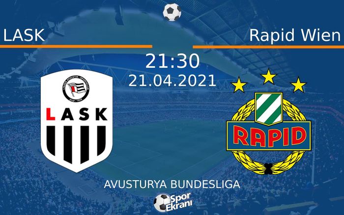 21 Nisan 2021 LASK vs Rapid Wien maçı Hangi Kanalda Saat Kaçta Yayınlanacak? 21 Nisan 2021 LASK vs Rapid Wien maçı Hangi Kanalda Saat Kaçta Yayınlanacak?