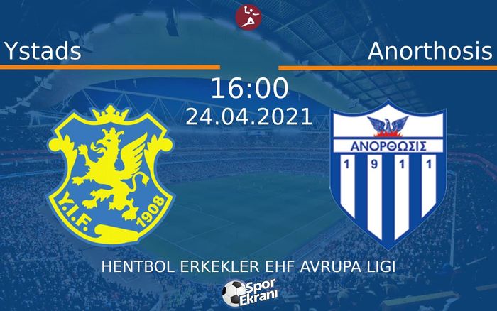 24 Nisan 2021 Ystads vs Anorthosis maçı Hangi Kanalda Saat Kaçta Yayınlanacak? 24 Nisan 2021 Ystads vs Anorthosis maçı Hangi Kanalda Saat Kaçta Yayınlanacak?