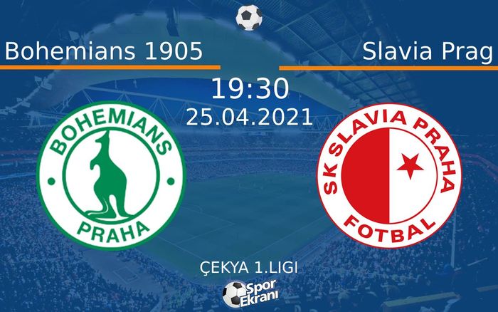 25 Nisan 2021 Bohemians 1905 vs Slavia Prag maçı Hangi Kanalda Saat Kaçta Yayınlanacak? 25 Nisan 2021 Bohemians 1905 vs Slavia Prag maçı Hangi Kanalda Saat Kaçta Yayınlanacak?