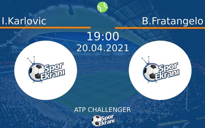20 Nisan 2021 I.Karlovic vs B.Fratangelo maçı Hangi Kanalda Saat Kaçta Yayınlanacak? 20 Nisan 2021 I.Karlovic vs B.Fratangelo maçı Hangi Kanalda Saat Kaçta Yayınlanacak?