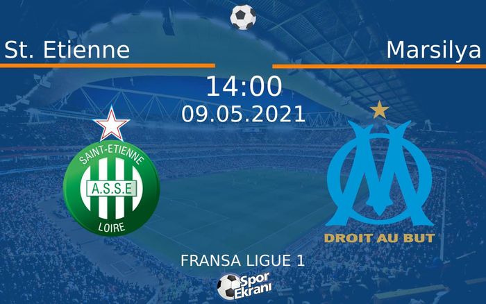 09 Mayıs 2021 St. Etienne vs Marsilya maçı Hangi Kanalda Saat Kaçta Yayınlanacak? 09 Mayıs 2021 St. Etienne vs Marsilya maçı Hangi Kanalda Saat Kaçta Yayınlanacak?