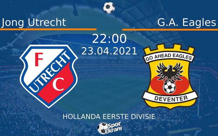 23 Nisan 2021 Jong Utrecht vs G.A. Eagles maçı Hangi Kanalda Saat Kaçta Yayınlanacak? 23 Nisan 2021 Jong Utrecht vs G.A. Eagles maçı Hangi Kanalda Saat Kaçta Yayınlanacak?