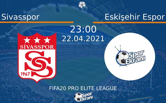 22 Nisan 2021 Sivasspor vs Eskişehir Espor maçı Hangi Kanalda Saat Kaçta Yayınlanacak? 22 Nisan 2021 Sivasspor vs Eskişehir Espor maçı Hangi Kanalda Saat Kaçta Yayınlanacak?