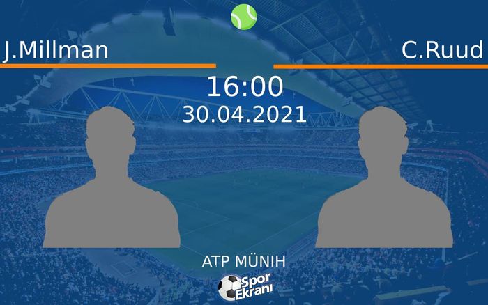 30 Nisan 2021 J.Millman vs C.Ruud maçı Hangi Kanalda Saat Kaçta Yayınlanacak?