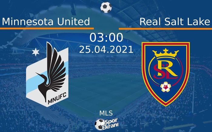 25 Nisan 2021 Minnesota United vs Real Salt Lake maçı Hangi Kanalda Saat Kaçta Yayınlanacak? 25 Nisan 2021 Minnesota United vs Real Salt Lake maçı Hangi Kanalda Saat Kaçta Yayınlanacak?