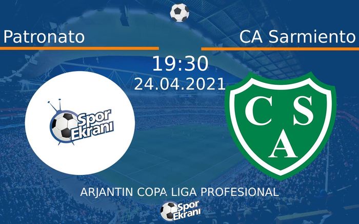 24 Nisan 2021 Patronato vs CA Sarmiento maçı Hangi Kanalda Saat Kaçta Yayınlanacak? 24 Nisan 2021 Patronato vs CA Sarmiento maçı Hangi Kanalda Saat Kaçta Yayınlanacak?