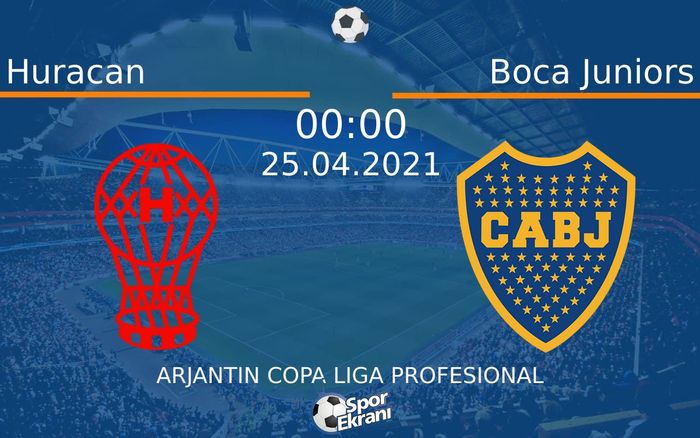 25 Nisan 2021 Huracan vs Boca Juniors maçı Hangi Kanalda Saat Kaçta Yayınlanacak? 25 Nisan 2021 Huracan vs Boca Juniors maçı Hangi Kanalda Saat Kaçta Yayınlanacak?