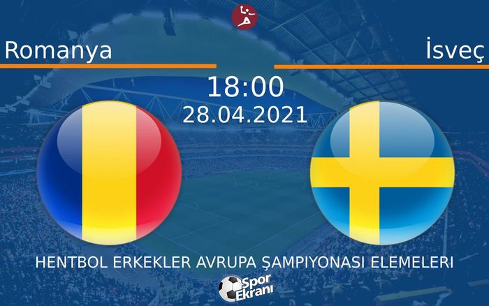 28 Nisan 2021 Romanya vs İsveç maçı Hangi Kanalda Saat Kaçta Yayınlanacak? 28 Nisan 2021 Romanya vs İsveç maçı Hangi Kanalda Saat Kaçta Yayınlanacak?
