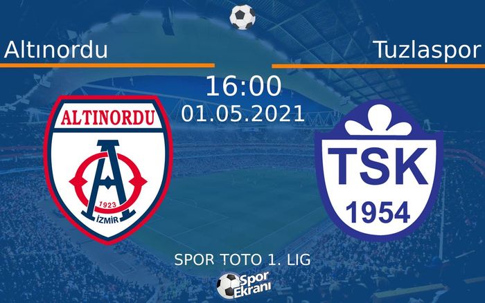 01 Mayıs 2021 Altınordu vs Tuzlaspor maçı Hangi Kanalda Saat Kaçta Yayınlanacak? 01 Mayıs 2021 Altınordu vs Tuzlaspor maçı Hangi Kanalda Saat Kaçta Yayınlanacak?