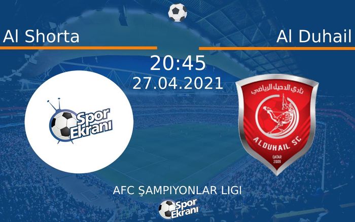 27 Nisan 2021 Al Shorta vs Al Duhail maçı Hangi Kanalda Saat Kaçta Yayınlanacak? 27 Nisan 2021 Al Shorta vs Al Duhail maçı Hangi Kanalda Saat Kaçta Yayınlanacak?