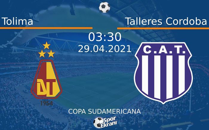 29 Nisan 2021 Tolima vs Talleres Cordoba maçı Hangi Kanalda Saat Kaçta Yayınlanacak? 29 Nisan 2021 Tolima vs Talleres Cordoba maçı Hangi Kanalda Saat Kaçta Yayınlanacak?