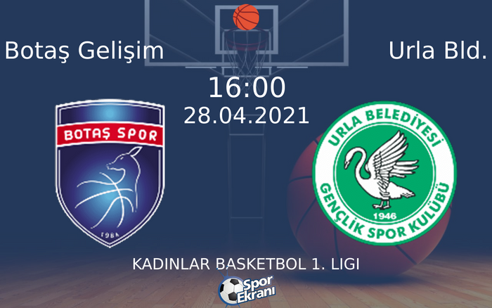 28 Nisan 2021 Botaş Gelişim vs Urla Bld. maçı Hangi Kanalda Saat Kaçta Yayınlanacak? 28 Nisan 2021 Botaş Gelişim vs Urla Bld. maçı Hangi Kanalda Saat Kaçta Yayınlanacak?