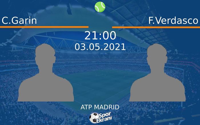 03 Mayıs 2021 C.Garin vs F.Verdasco maçı Hangi Kanalda Saat Kaçta Yayınlanacak? 03 Mayıs 2021 C.Garin vs F.Verdasco maçı Hangi Kanalda Saat Kaçta Yayınlanacak?