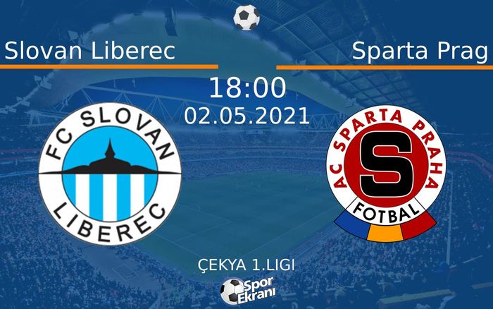 02 Mayıs 2021 Slovan Liberec vs Sparta Prag maçı Hangi Kanalda Saat Kaçta Yayınlanacak? 02 Mayıs 2021 Slovan Liberec vs Sparta Prag maçı Hangi Kanalda Saat Kaçta Yayınlanacak?