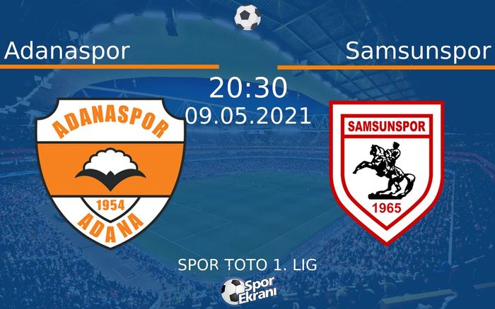 09 Mayıs 2021 Adanaspor vs Samsunspor maçı Hangi Kanalda Saat Kaçta Yayınlanacak? 09 Mayıs 2021 Adanaspor vs Samsunspor maçı Hangi Kanalda Saat Kaçta Yayınlanacak?
