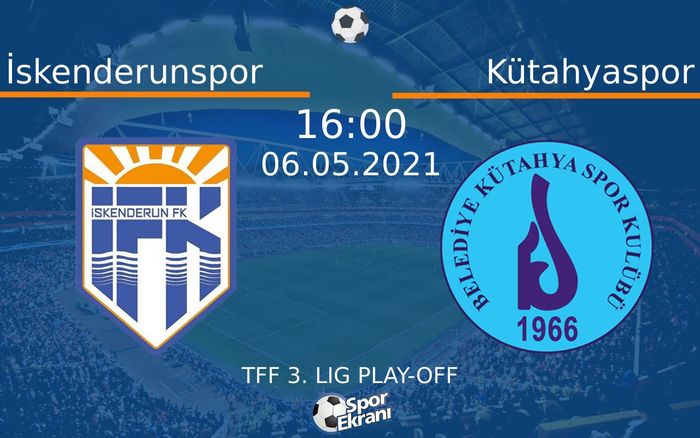 06 Mayıs 2021 İskenderunspor vs Kütahyaspor maçı Hangi Kanalda Saat Kaçta Yayınlanacak? 06 Mayıs 2021 İskenderunspor vs Kütahyaspor maçı Hangi Kanalda Saat Kaçta Yayınlanacak?