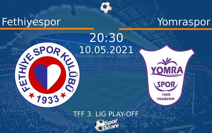 10 Mayıs 2021 Fethiyespor vs Yomraspor maçı Hangi Kanalda Saat Kaçta Yayınlanacak? 10 Mayıs 2021 Fethiyespor vs Yomraspor maçı Hangi Kanalda Saat Kaçta Yayınlanacak?