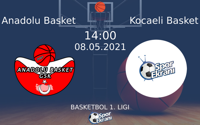 08 Mayıs 2021 Anadolu Basket vs Kocaeli Basket maçı Hangi Kanalda Saat Kaçta Yayınlanacak? 08 Mayıs 2021 Anadolu Basket vs Kocaeli Basket maçı Hangi Kanalda Saat Kaçta Yayınlanacak?