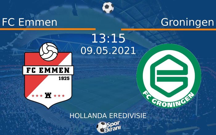 09 Mayıs 2021 FC Emmen vs Groningen maçı Hangi Kanalda Saat Kaçta Yayınlanacak?