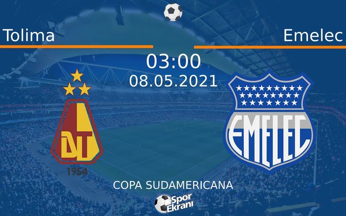 08 Mayıs 2021 Tolima vs Emelec maçı Hangi Kanalda Saat Kaçta Yayınlanacak?