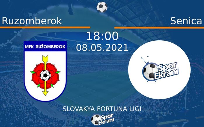08 Mayıs 2021 Ruzomberok vs Senica maçı Hangi Kanalda Saat Kaçta Yayınlanacak? 08 Mayıs 2021 Ruzomberok vs Senica maçı Hangi Kanalda Saat Kaçta Yayınlanacak?