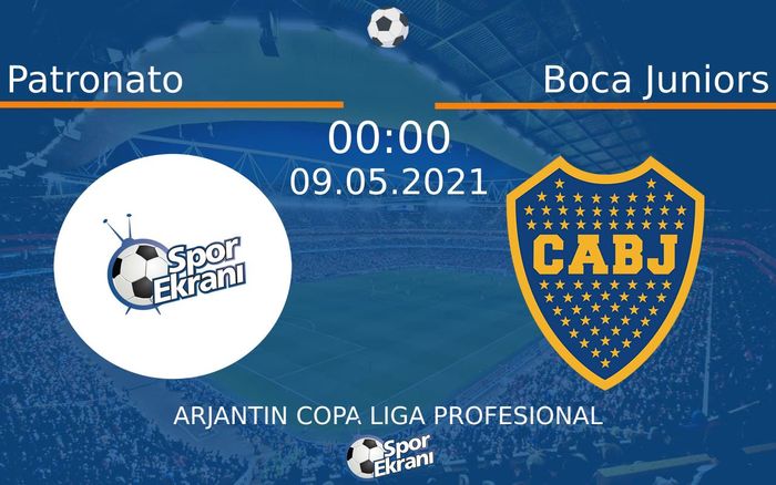 09 Mayıs 2021 Patronato vs Boca Juniors maçı Hangi Kanalda Saat Kaçta Yayınlanacak? 09 Mayıs 2021 Patronato vs Boca Juniors maçı Hangi Kanalda Saat Kaçta Yayınlanacak?