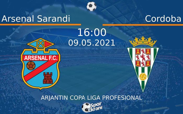 09 Mayıs 2021 Arsenal Sarandi vs Cordoba maçı Hangi Kanalda Saat Kaçta Yayınlanacak? 09 Mayıs 2021 Arsenal Sarandi vs Cordoba maçı Hangi Kanalda Saat Kaçta Yayınlanacak?