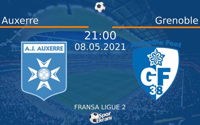08 Mayıs 2021 Auxerre vs Grenoble maçı Hangi Kanalda Saat Kaçta Yayınlanacak? 08 Mayıs 2021 Auxerre vs Grenoble maçı Hangi Kanalda Saat Kaçta Yayınlanacak?
