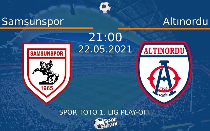 22 Mayıs 2021 Samsunspor vs Altınordu maçı Hangi Kanalda Saat Kaçta Yayınlanacak? 22 Mayıs 2021 Samsunspor vs Altınordu maçı Hangi Kanalda Saat Kaçta Yayınlanacak?