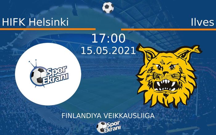 15 Mayıs 2021 HIFK Helsinki vs Ilves maçı Hangi Kanalda Saat Kaçta Yayınlanacak? 15 Mayıs 2021 HIFK Helsinki vs Ilves maçı Hangi Kanalda Saat Kaçta Yayınlanacak?