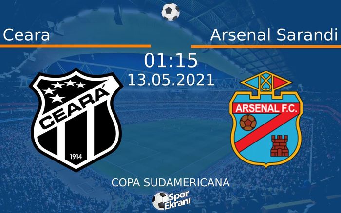13 Mayıs 2021 Ceara vs Arsenal Sarandi maçı Hangi Kanalda Saat Kaçta Yayınlanacak? 13 Mayıs 2021 Ceara vs Arsenal Sarandi maçı Hangi Kanalda Saat Kaçta Yayınlanacak?
